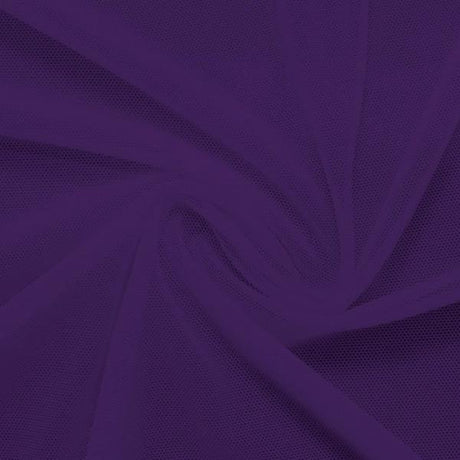 Power Mesh Nylon Spandex Fabric - Classic Collection, 58" Width, 4-Way Stretch (1 Yard)