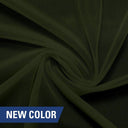 Power Mesh Nylon Spandex Fabric - Classic Collection, 58" Width, 4-Way Stretch (1 Yard)