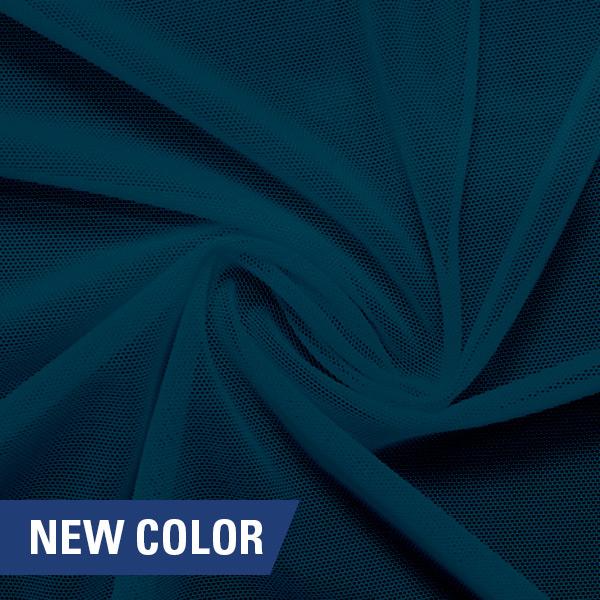 Power Mesh Nylon Spandex Fabric - Classic Collection, 58" Width, 4-Way Stretch (1 Yard)