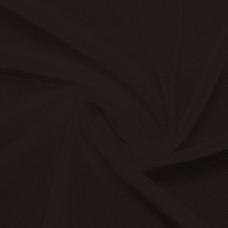 Power Mesh Nylon Spandex Fabric - Skin Tones And Neutrals Collection, 58" Width, 4-Way Stretch (1 Yard)