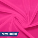 Power Mesh Nylon Spandex Fabric - Neon Collection, 58" Width, 4-Way Stretch, 90 GSM, 1 Yard
