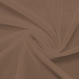 Power Mesh Nylon Spandex Fabric - Skin Tones And Neutrals Collection, 58" Width, 4-Way Stretch (1 Yard)