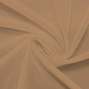 Power Mesh Nylon Spandex Fabric - Skin Tones & Neutrals Collection, 58" Width, 4-Way Stretch (1 Yard)