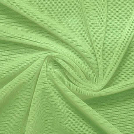 Power Mesh Nylon Spandex Fabric - Classic Collection, 58" Width, 4-Way Stretch (1 Yard)