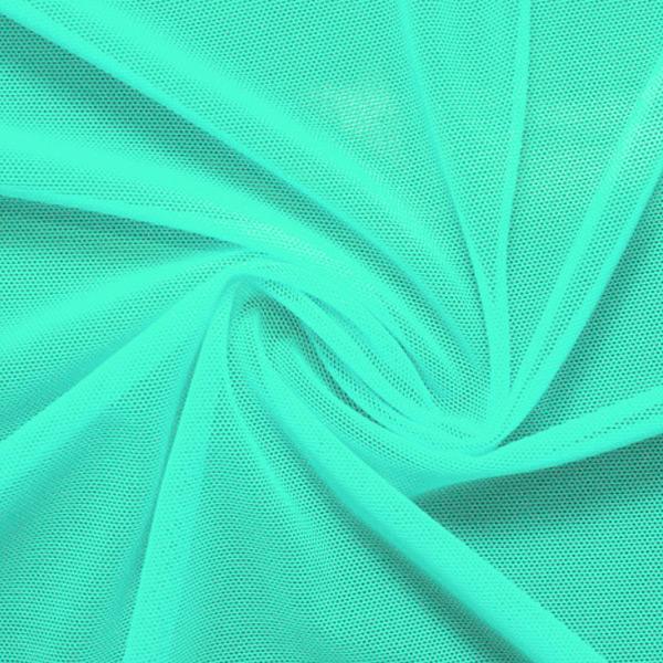 Power Mesh Nylon Spandex Fabric - Classic Collection, 58" Width, 4-Way Stretch (1 Yard)