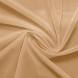 Power Mesh Nylon Spandex Fabric - Skin Tones And Neutrals Collection, 58" Width, 4-Way Stretch (1 Yard)