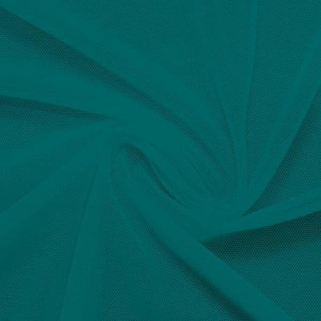 Power Mesh Nylon Spandex Fabric - Classic Collection, 58" Width, 4-Way Stretch (1 Yard)
