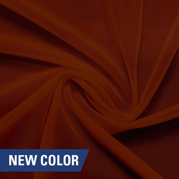 Power Mesh Nylon Spandex Fabric - Classic Collection, 58" Width, 4-Way Stretch (1 Yard)