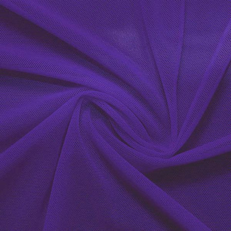 Power Mesh Nylon Spandex Fabric - Classic Collection, 58" Width, 4-Way Stretch (1 Yard)