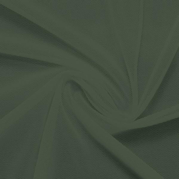 Power Mesh Nylon Spandex Fabric - Classic Collection, 58" Width, 4-Way Stretch (1 Yard)