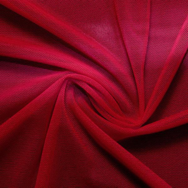 Power Mesh Nylon Spandex Fabric - Classic Collection, 58" Width, 4-Way Stretch (1 Yard)