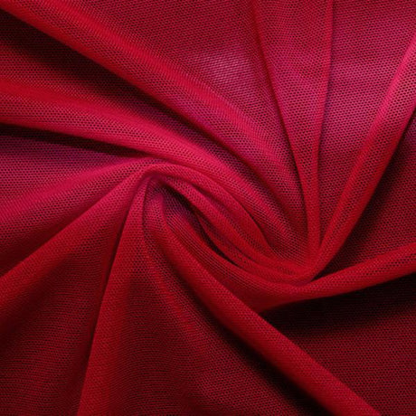 Power Mesh Nylon Spandex Fabric - Classic Collection, 58" Width, 4-Way Stretch (1 Yard)