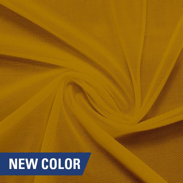 Power Mesh Nylon Spandex Fabric - Classic Collection, 58" Width, 4-Way Stretch (1 Yard)