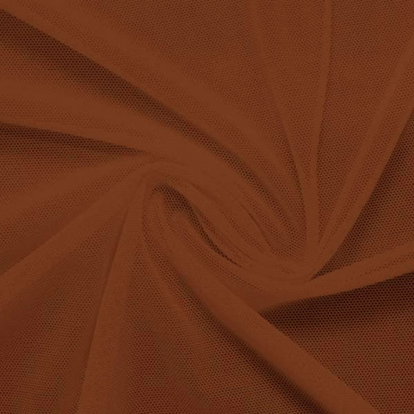 Power Mesh Nylon Spandex Fabric - Skin Tones & Neutrals Collection, 58" Width, 4-Way Stretch (1 Yard)