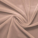 Power Mesh Nylon Spandex Fabric - Skin Tones And Neutrals Collection, 58" Width, 4-Way Stretch (1 Yard)