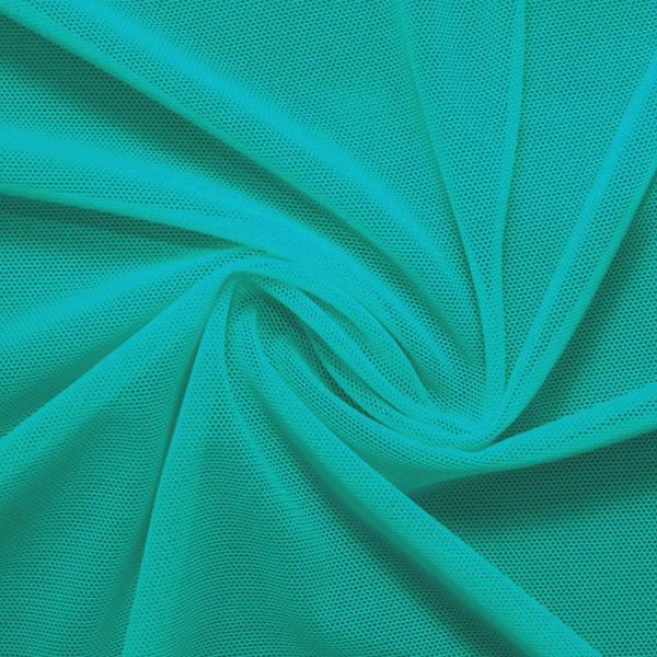 Power Mesh Nylon Spandex Fabric - Classic Collection, 58" Width, 4-Way Stretch (1 Yard)