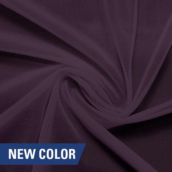 Power Mesh Nylon Spandex Fabric - Classic Collection, 58" Width, 4-Way Stretch (1 Yard)