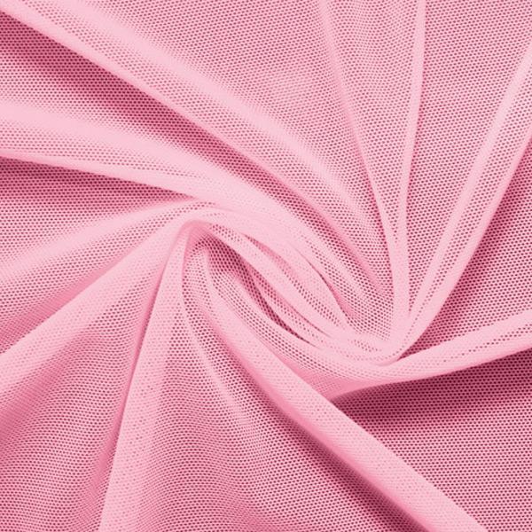Power Mesh Nylon Spandex Fabric - Classic Collection, 58" Width, 4-Way Stretch (1 Yard)