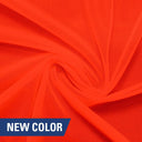 Power Mesh Nylon Spandex Fabric - Neon Collection, 58" Width, 4-Way Stretch (1 Yard)