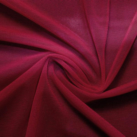 Power Mesh Nylon Spandex Fabric - Classic Collection, 58" Width, 4-Way Stretch (1 Yard)
