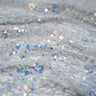 Precious Stretch Lace Sequin Nylon Spandex Fabric - Lilac/Iridescent, Light Blue/Iridescent, Petal Pink/Iridescent, Soft Grey/Iridescent, 58/60" Width (1 Yard)
