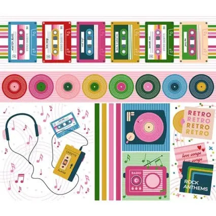Cotton Panel Press Play Panel