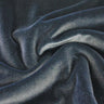 Primo Stretch Velvet Polyester Spandex Fabric - Blue Moon, 4-Way Stretch Velvet, 56" Width (1 Yard)
