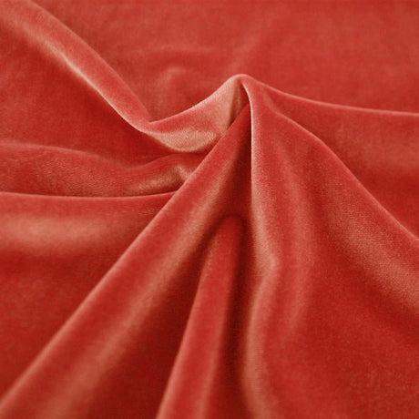 Primo Stretch Velvet Polyester Spandex Fabric - Solid, 56" Width (1 Yard)