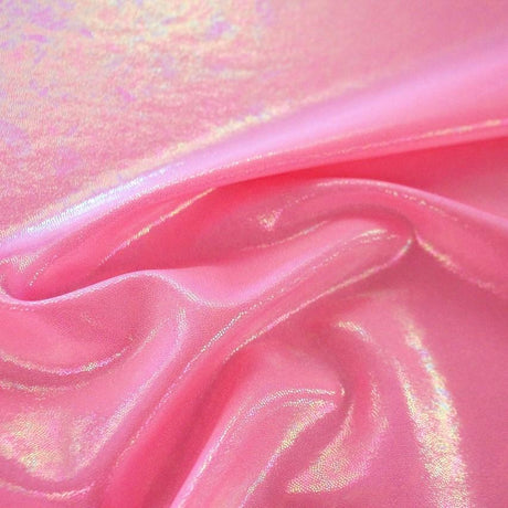 Foiled Spandex Rainbow Print