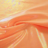 Prismatic Foiled Nylon Spandex Fabric - All-Over Foil, 4-Way Stretch, 54" Width (1 Yard)