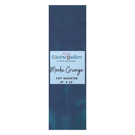 Cotton Fat Quarter Prussian Blue Moda Grunge 18 x 22
