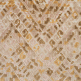 Cut Velvet Upholstery Fabric Puebla Geometric Pattern by the Yard