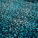 Pug Leopard Primo Stretch Velvet Fabric - Leopard Print, 56" Width (1 Yard)