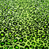 Pug Leopard Primo Stretch Velvet Fabric - Leopard Print, 58/60" Width (1 Yard)