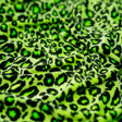 Leopard Stretch Velvet Fabric
