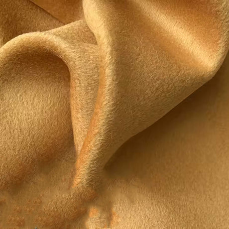 High End Thickened Autumn Winter Cashmere Wool Woolen Fabric Fabric Solid Color Wool Clothing DIY Cashmere Coat Fabric Low Price