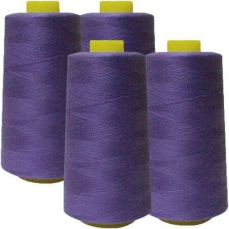 1 Yard Bulk 4 Pack All Purpose Sewing Thread Cones for Machine Stitching standard spool size