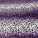 Leopard Print Valboa Faux Fur Trim - Faux Fur Fabric - Leopard Print, 1.5" Width