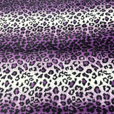Leopard Print Valboa Faux Fur Trim - Faux Fur Fabric - Leopard Print, 1.5" Width