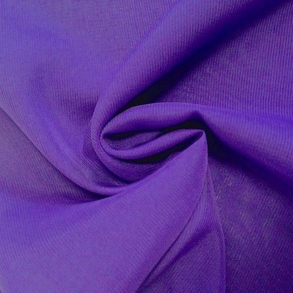 Solid Chiffon Polyester Fabric - Sheer, 58/60" Width