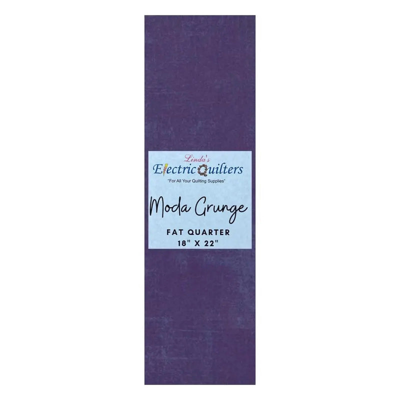 Cotton Fat Quarter Purple Moda Grunge 18 x 22