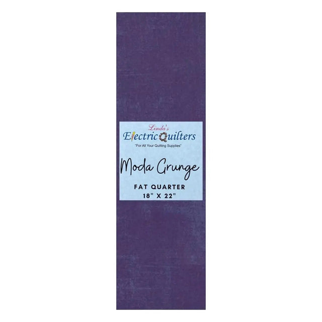 Cotton Fat Quarter Purple Moda Grunge 18 x 22