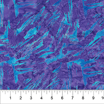 Cotton Fabric Purple Brushstroke Celebration 44/45