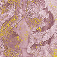 Cotton Fabric Purple Dried Clay Amethyst 44/45"