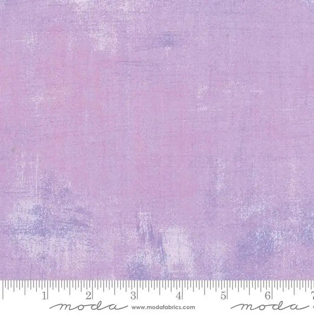 Cotton Print Purple Grunge Basics Freesia 44/45" Per Yard