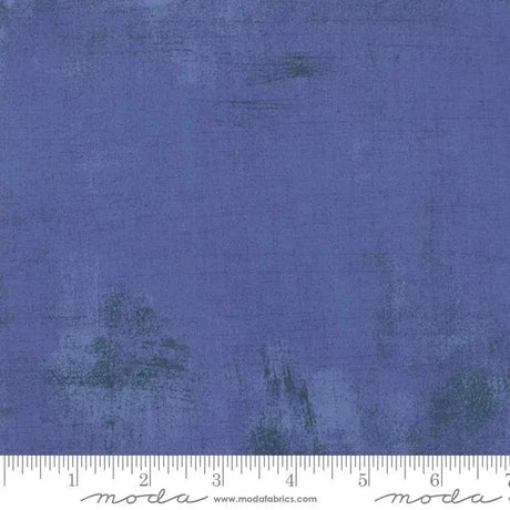 Cotton Print Purple Grunge Basics Periwinkle 44/45" Fabric