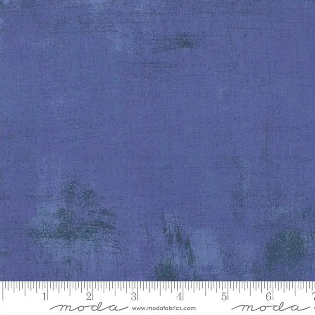 Cotton Print Purple Grunge Basics Periwinkle 44/45" Fabric
