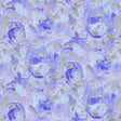 Cotton Wideback Fabric Purple Hydrangea Paint Swirls