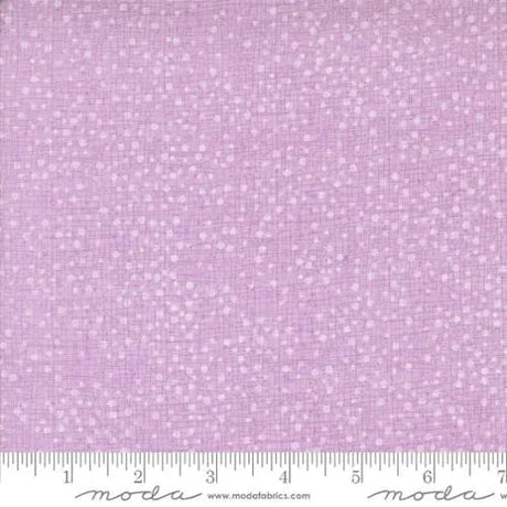 Cotton Fabric Purple Lavender Superbloom Dotty Thatched 44/45
