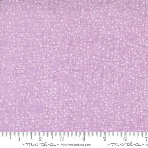 Cotton Fabric Purple Lavender Superbloom Dotty Thatched 44/45